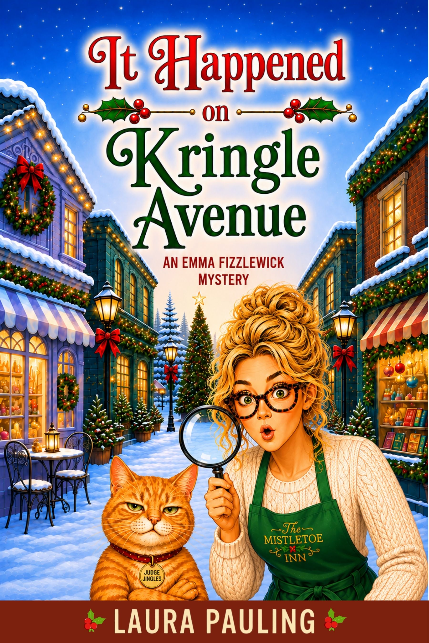 Book cover for It Happened on Kringle Avenue by Laura Pauling
